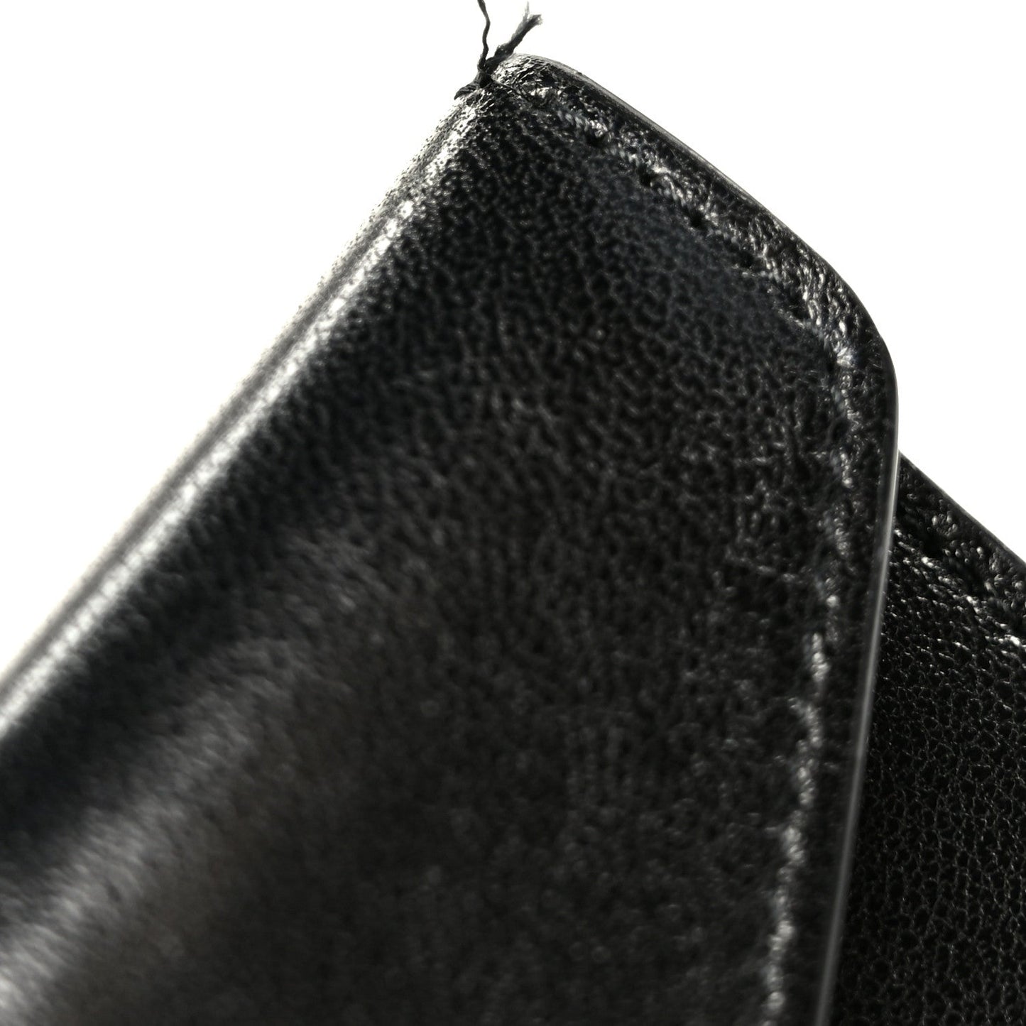 Saint Laurent Lambskin Chevron Quilted Large LouLou Shoulder Bag Black