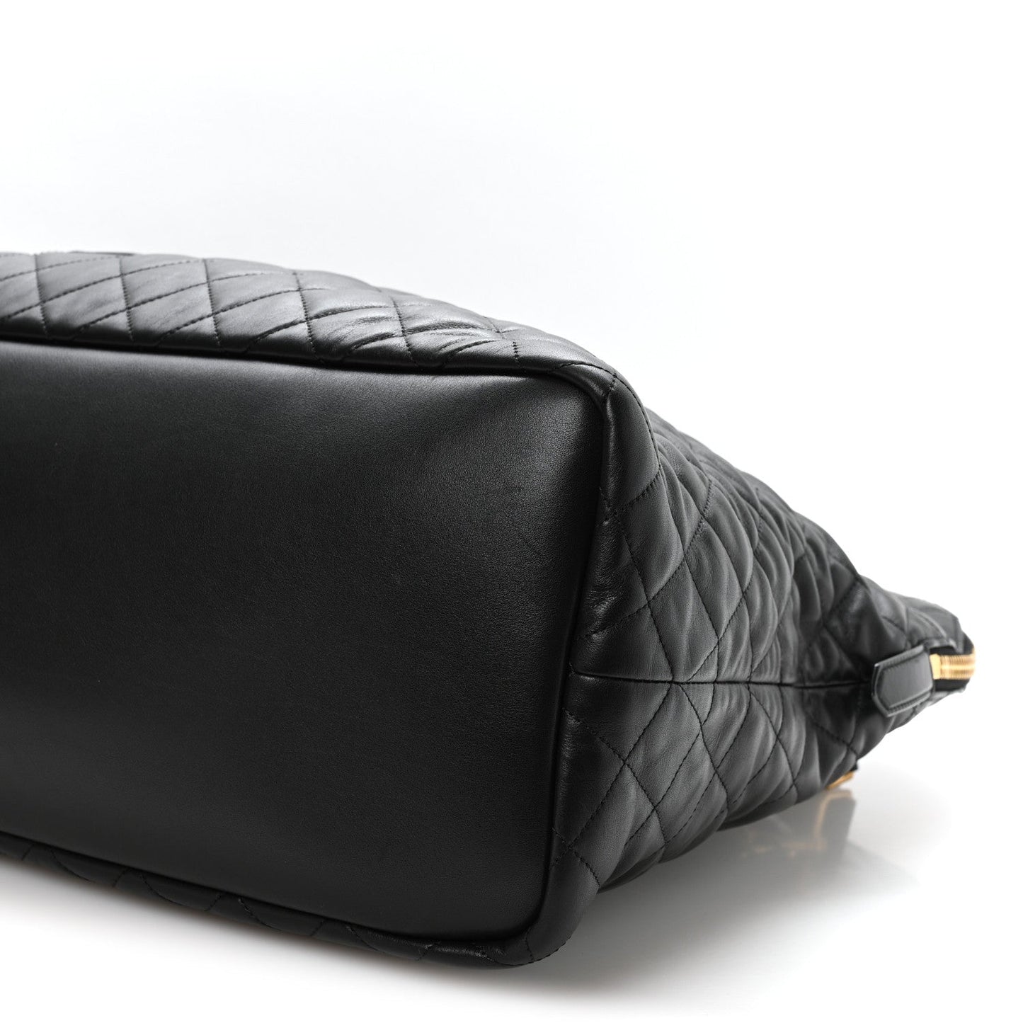 Saint Laurent Calfskin Quilted ES Giant Travel Bag Black