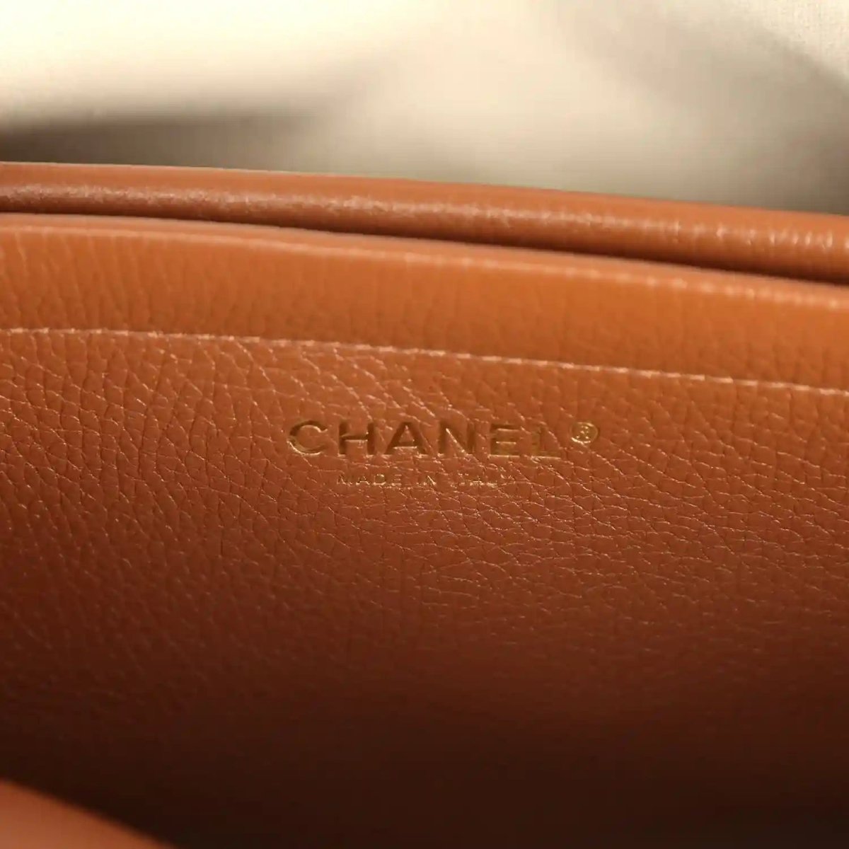 Chanel Small Urban Essential East West Shopping Tote Brown Caviar - NEESTRA