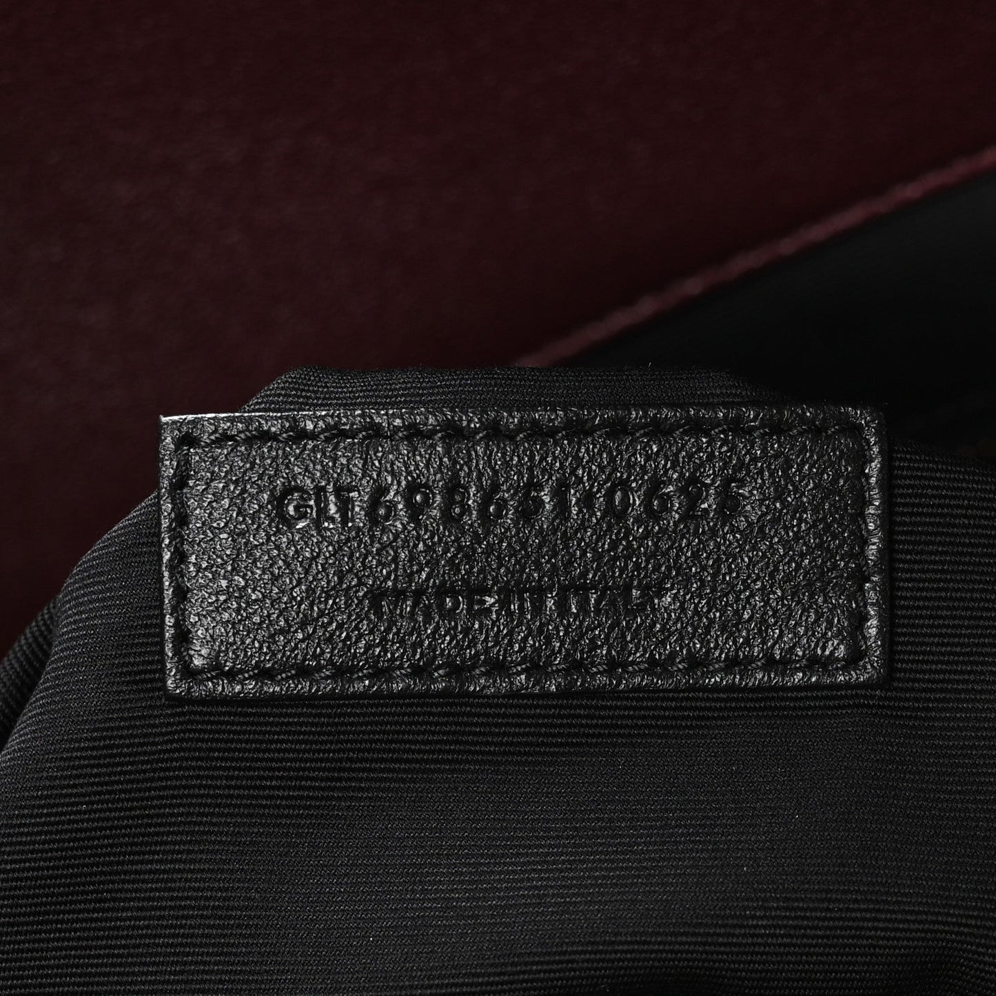 Saint Laurent Lambskin Quilted Maxi Icare Shopping Tote Rouge Cabernet