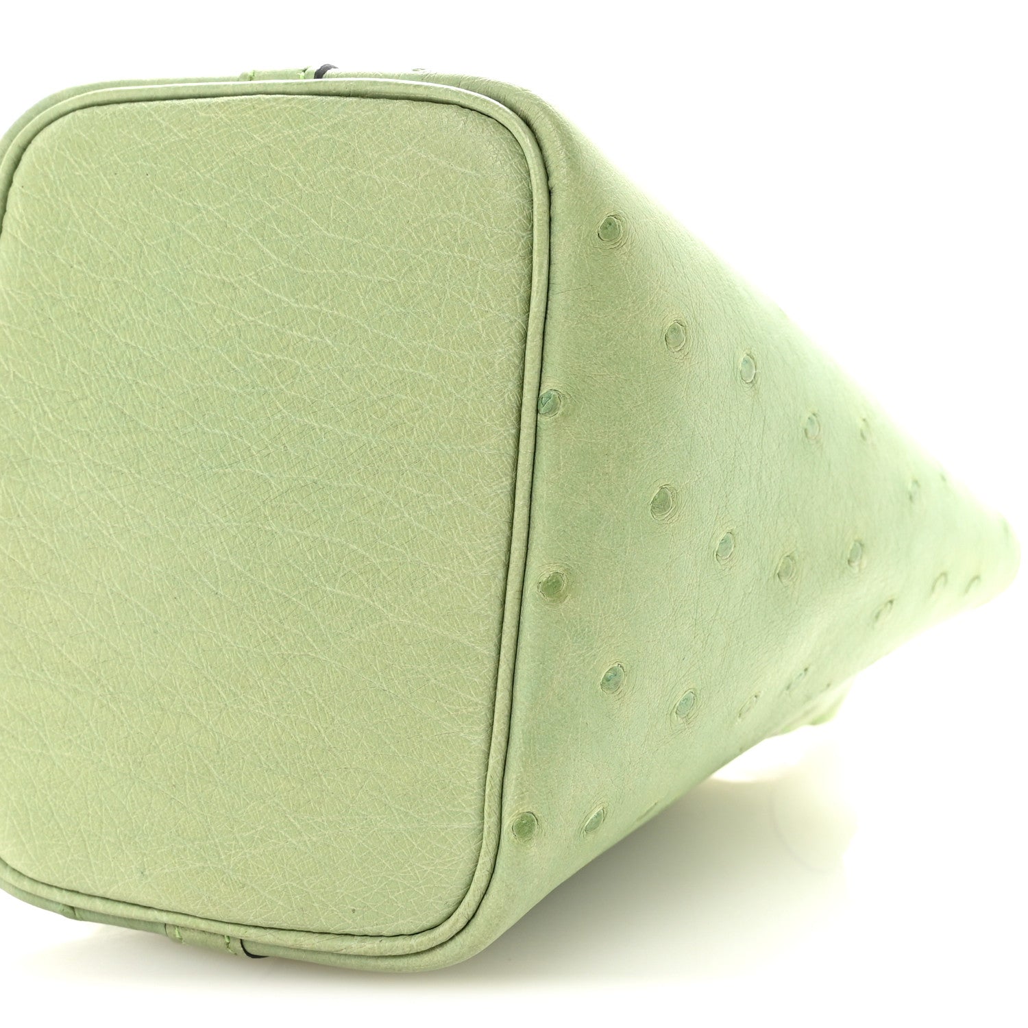 Ostrich Micro Picotin Lock Vert Criquet