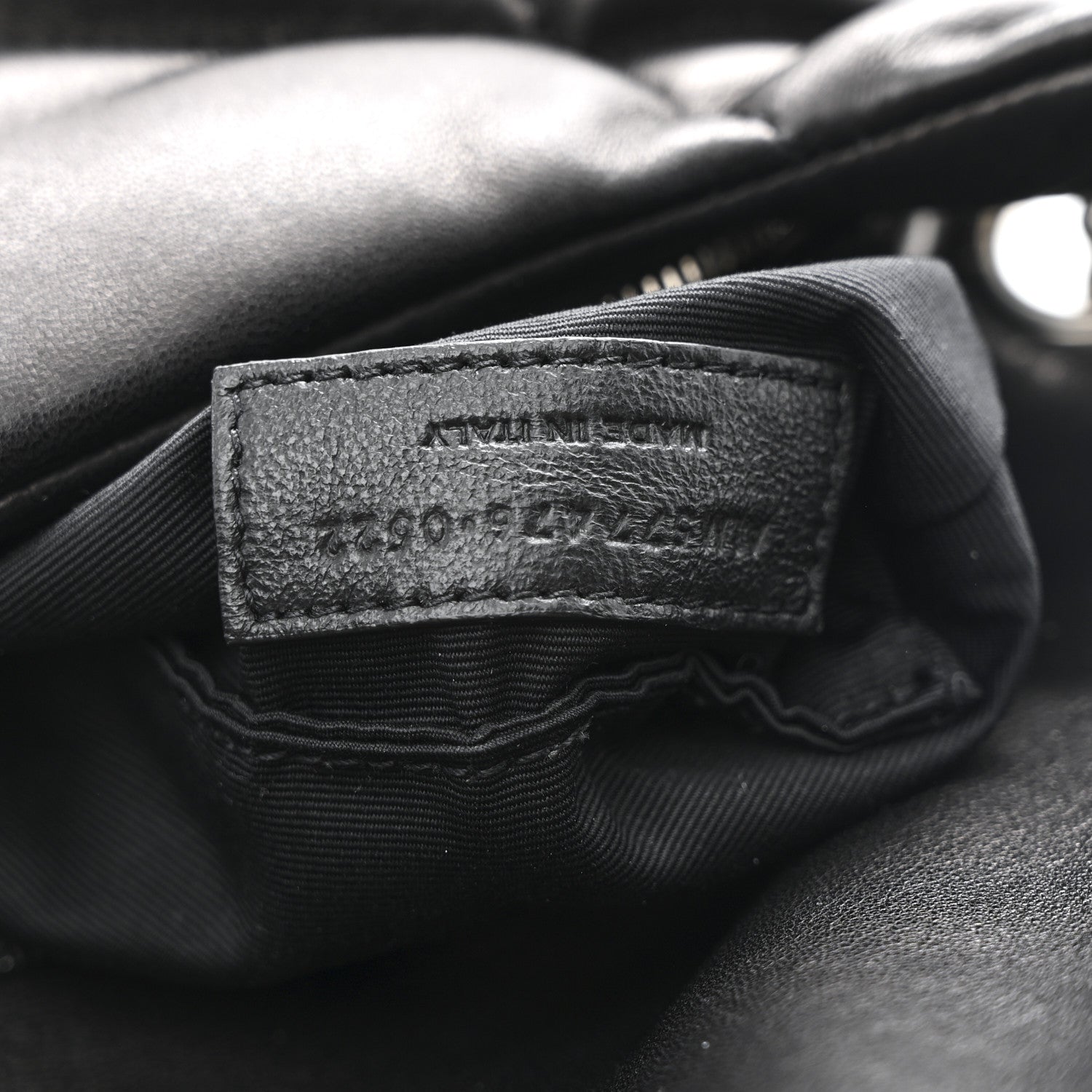 Saint Laurent Loulou Puffer Small Quilted Lambskin Leather Satchel Black