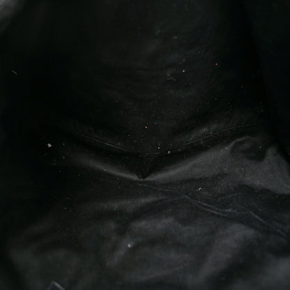 Saint Laurent Lambskin Quilted Maxi Icare Shopping Tote Black