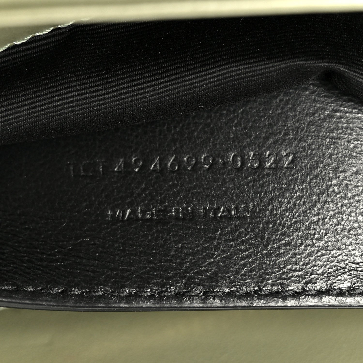 Saint Laurent Loulou Calfskin Y Quilted Monogram Small Chain Satchel Light Sage