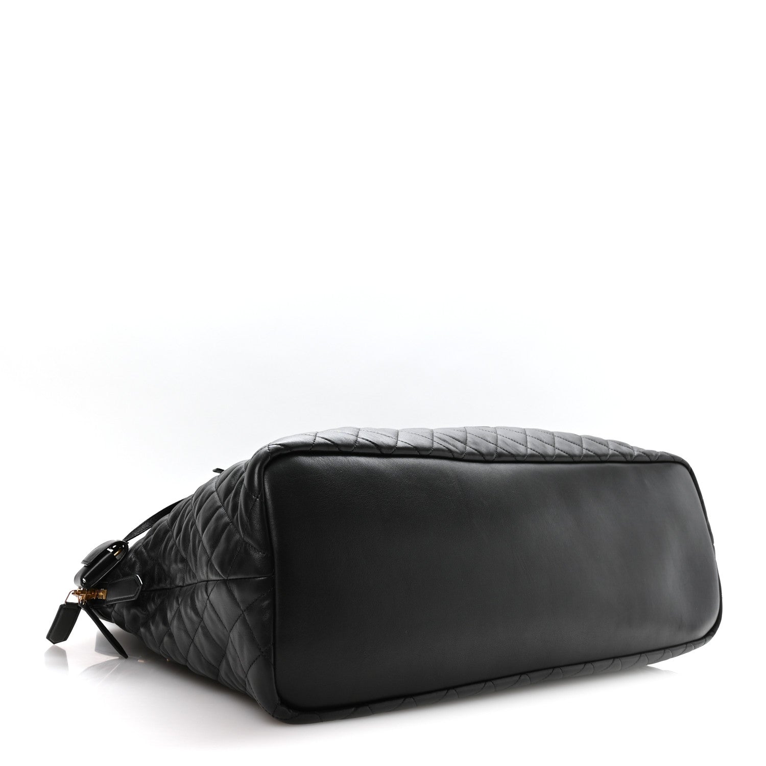Saint Laurent Calfskin Quilted ES Giant Travel Bag Black