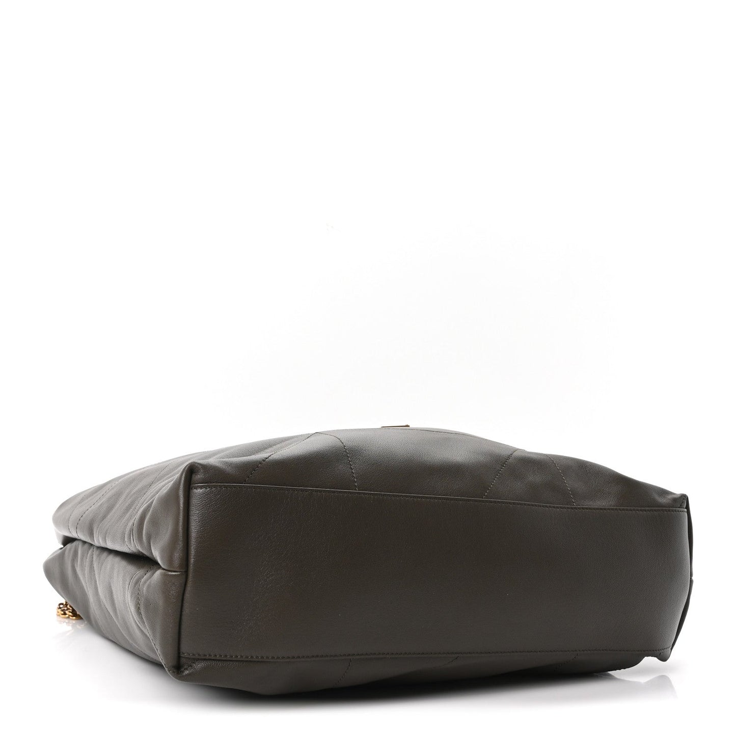 Saint Laurent Lambskin Matelasse Monogram Large Jamie 4.3 Shoulder Bag Light Musk