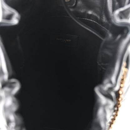 Saint Laurent Lambskin Matelasse Monogram Medium Jamie 4.3 Shoulder Bag Black