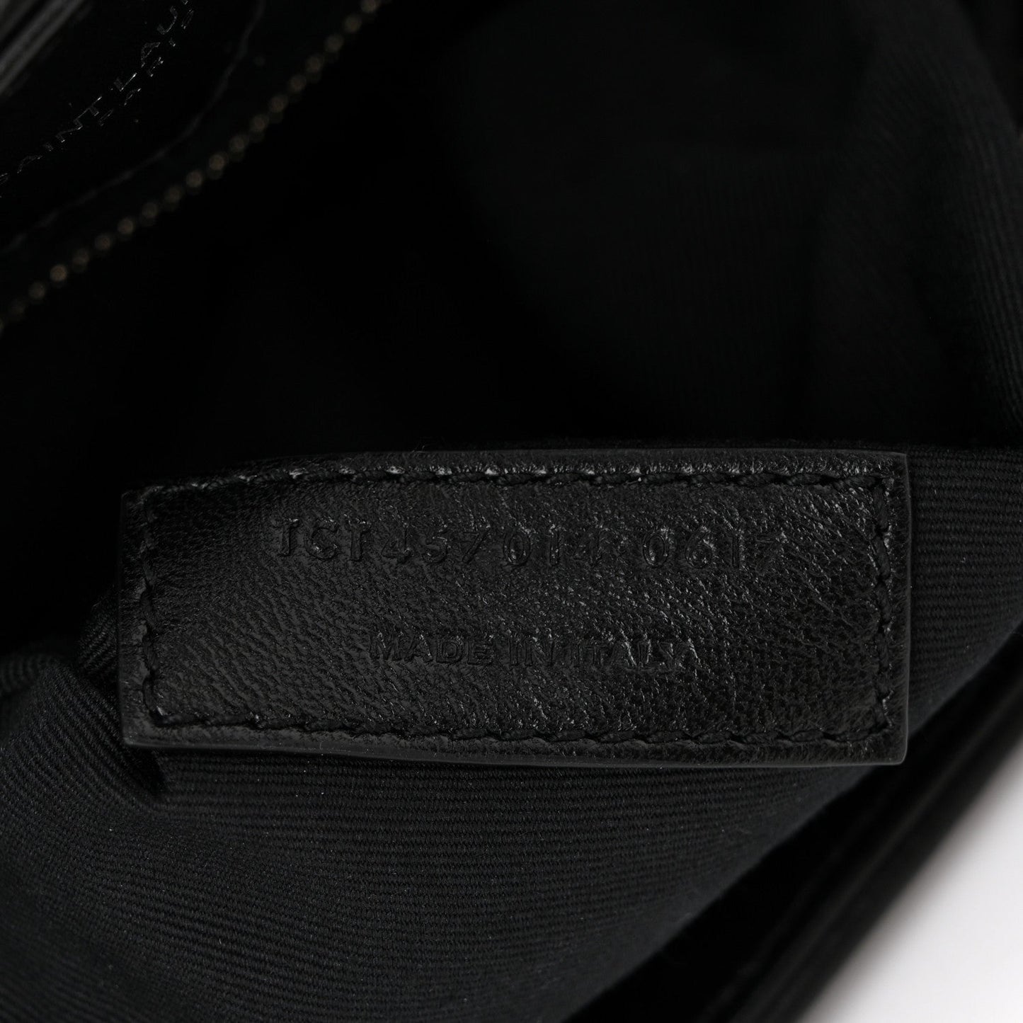 Saint Laurent Loulou Quilted Monogram Large Chain Satchel Black