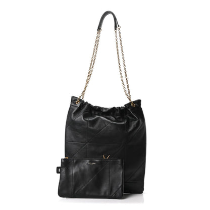 Saint Laurent Lambskin Matelasse Monogram Medium Jamie 4.3 Shoulder Bag Black