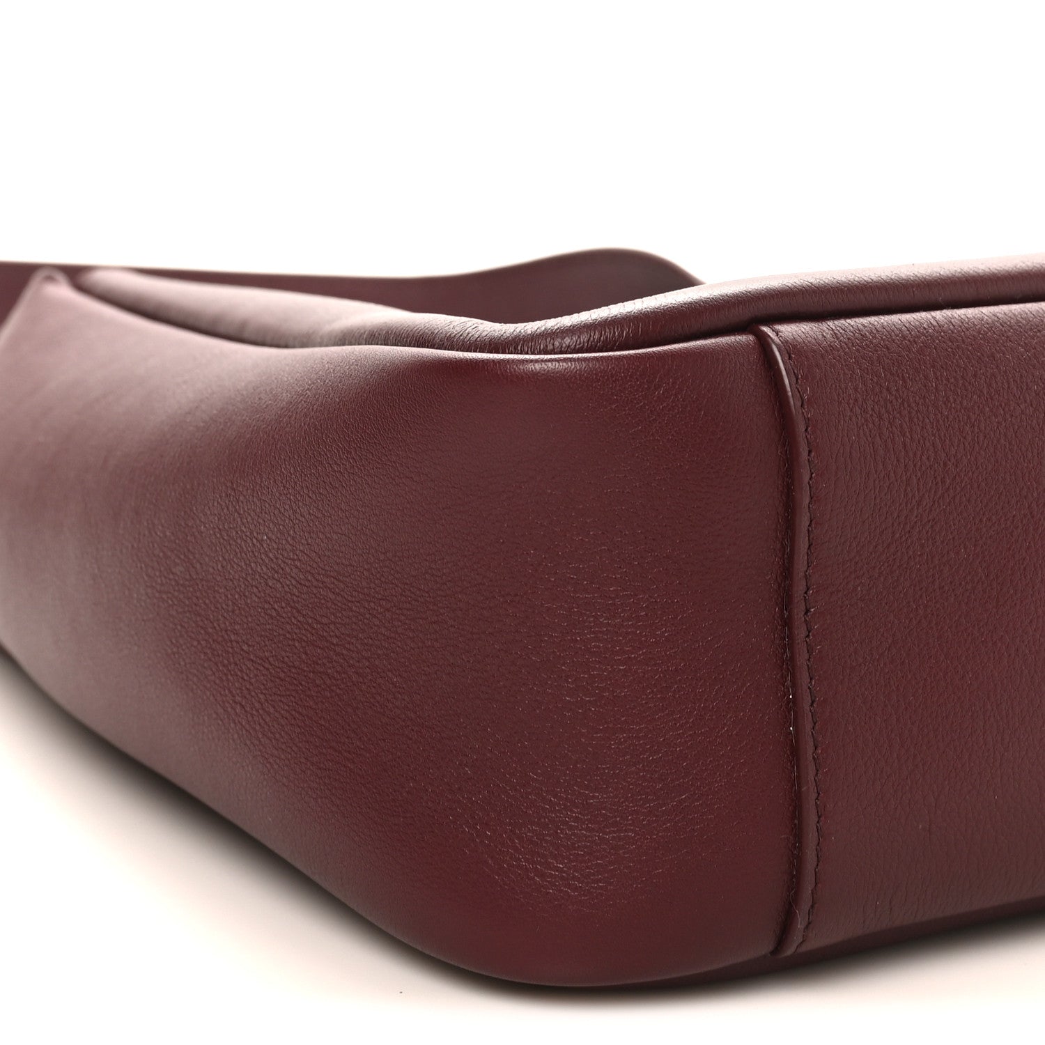 Saint Laurent Smooth Calfskin Small Le 5 A 7 Soft Hobo Rouge Legion