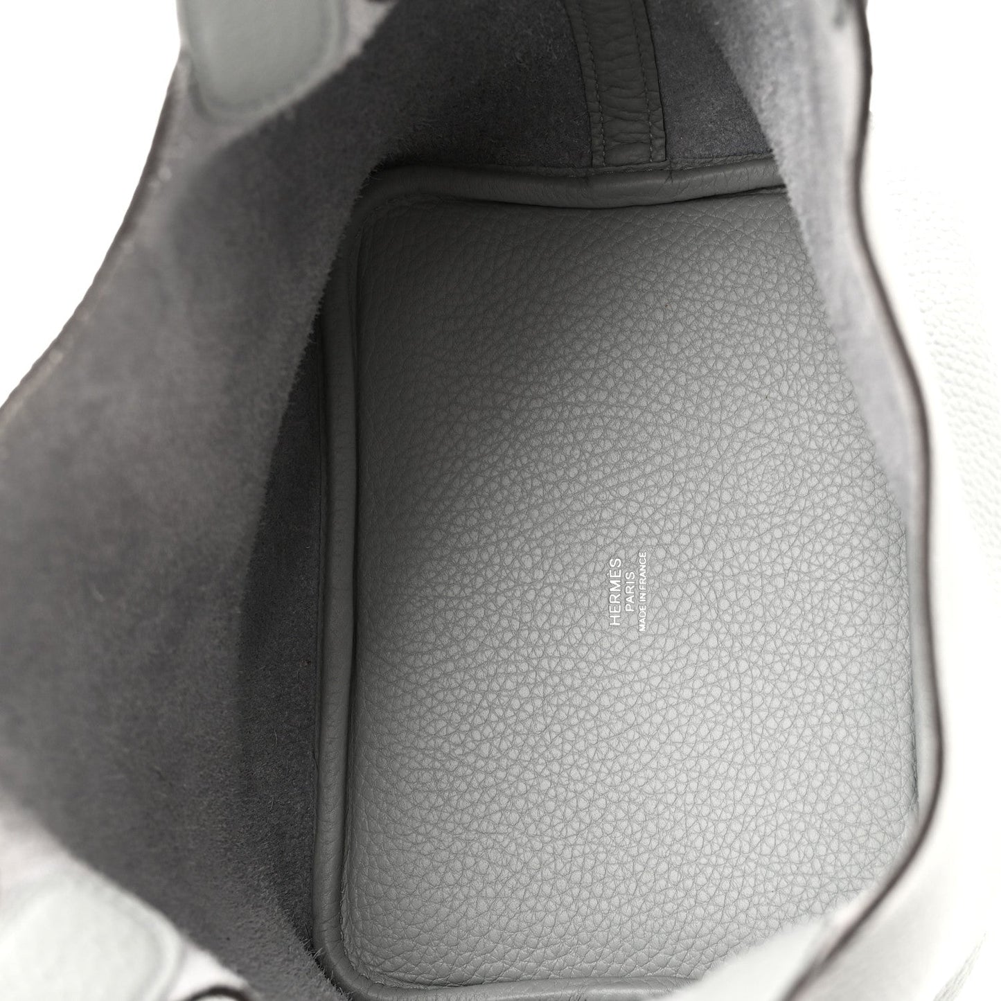 Taurillon Clemence Picotin Lock 18 PM Bucket Bag Bleu Glacier