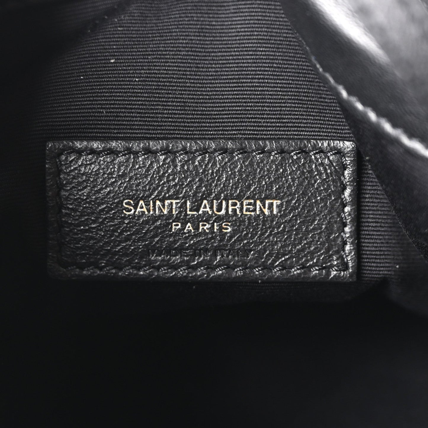 Saint Laurent Lambskin Matelasse Monogram Medium Jamie 4.3 Shoulder Bag Black