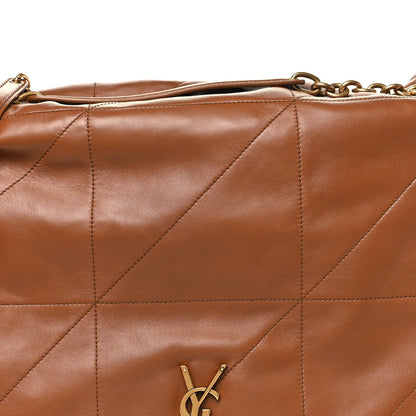 Saint Laurent Lambskin Matelasse Monogram Large Jamie 4.3 Shoulder Bag Light Fox