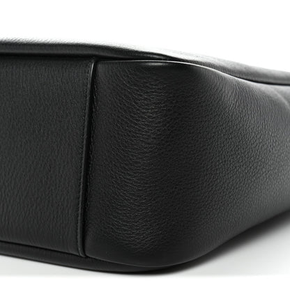 Saint Laurent Supple Calfskin Small Le 5 A 7 Soft Hobo Black