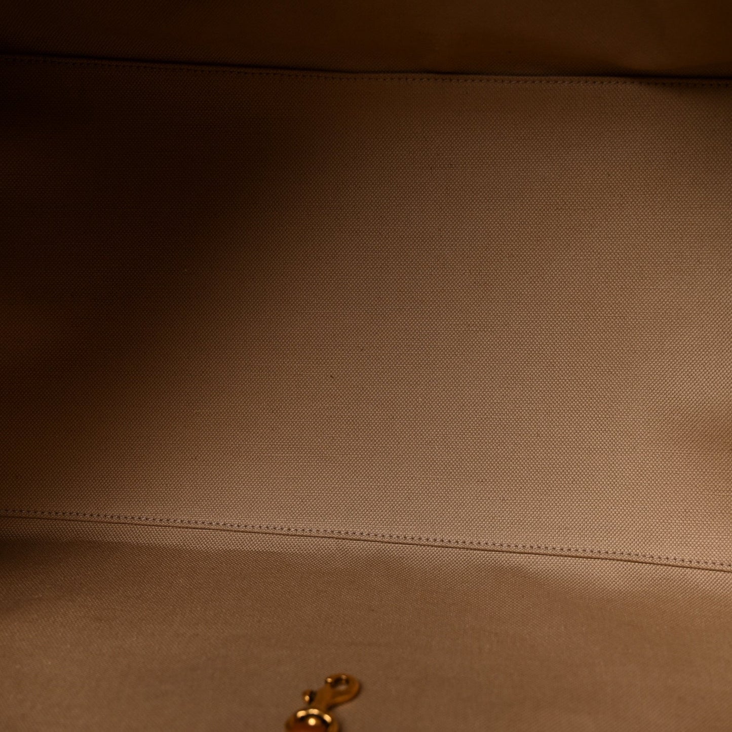 Saint Laurent Canvas Calfskin Y Tote Tan Natural