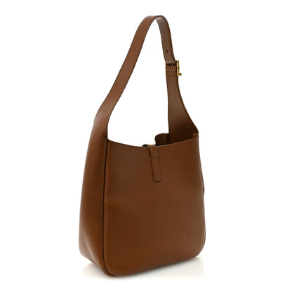 Saint Laurent Smooth Calfskin Small Le 5 A 7 Soft Hobo Fox