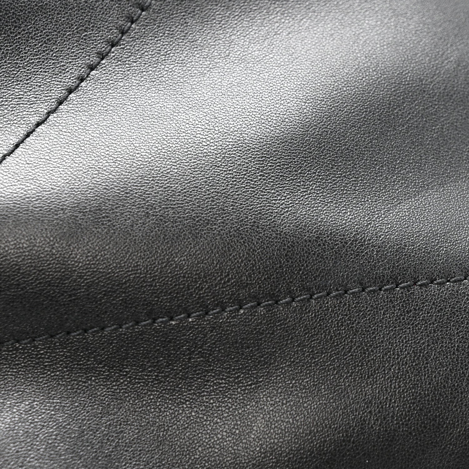 Saint Laurent Lambskin Matelasse Monogram Medium Jamie 4.3 Pochon Black