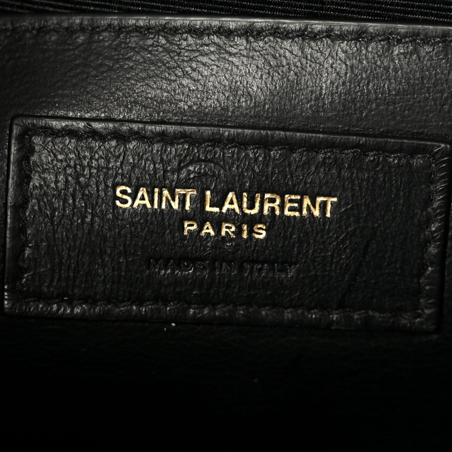 Saint Laurent Grain De Poudre Matelasse Triquilt Medium Monogram Satchel Light Sage