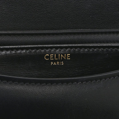 Black leather interior with Celine Paris stamped label