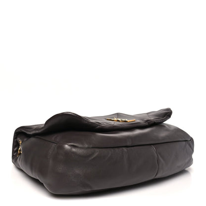 Saint Laurent Large Jamie 4.3 Quilted Shoulder Bag Dark Sweet Chocolate