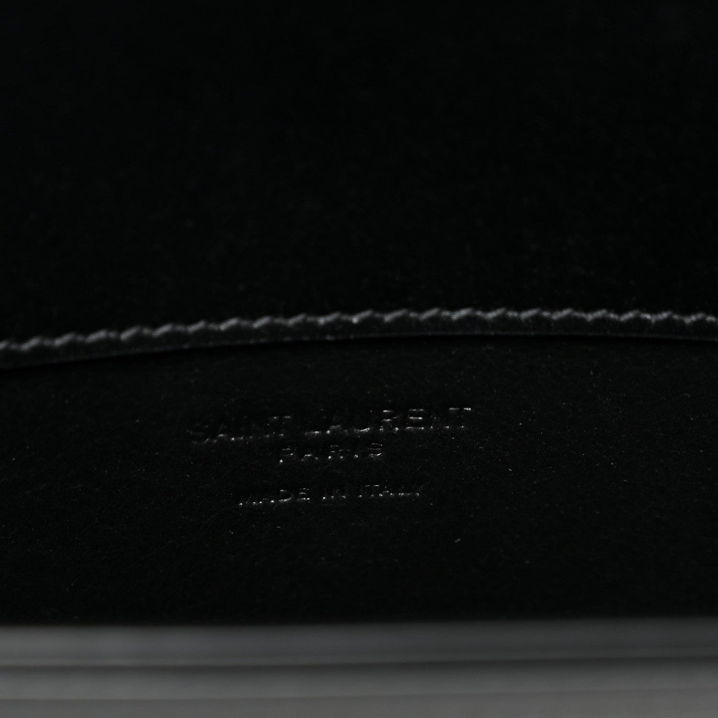 Saint Laurent Box Calfskin Voltaire Top Handle Crossbody Bag Black