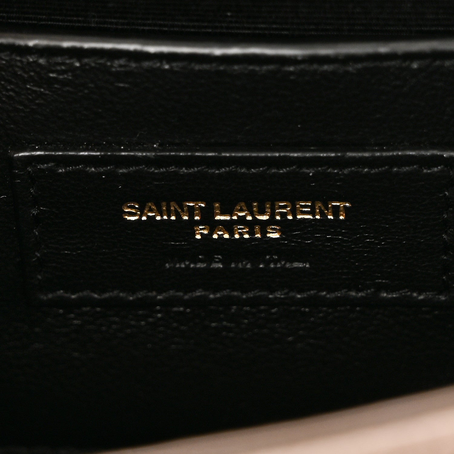Saint Laurent Grain De Poudre Matelasse Triquilt Small Monogram Satchel Dark Beige
