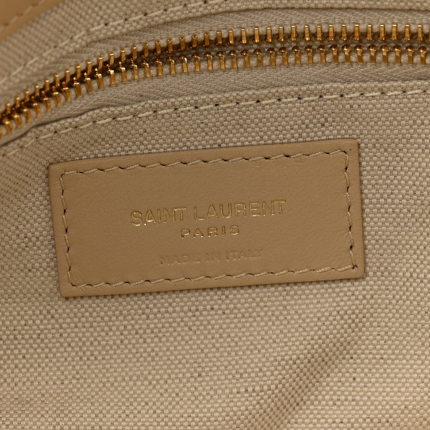 Saint Laurent Raffia Monogram Medium Jamie Shoulder Bag Natural Avorio