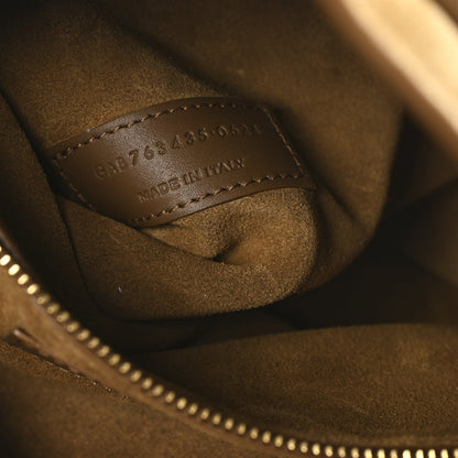 Saint Laurent Bea Suede Tote Golden Leaf
