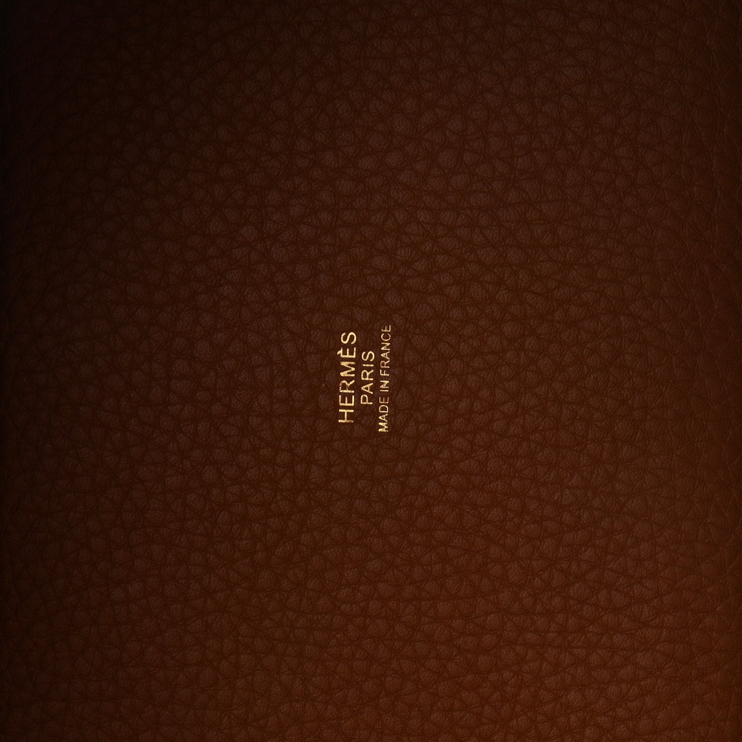 Taurillon Clemence Picotin Lock 18 PM Bucket Bag Gold