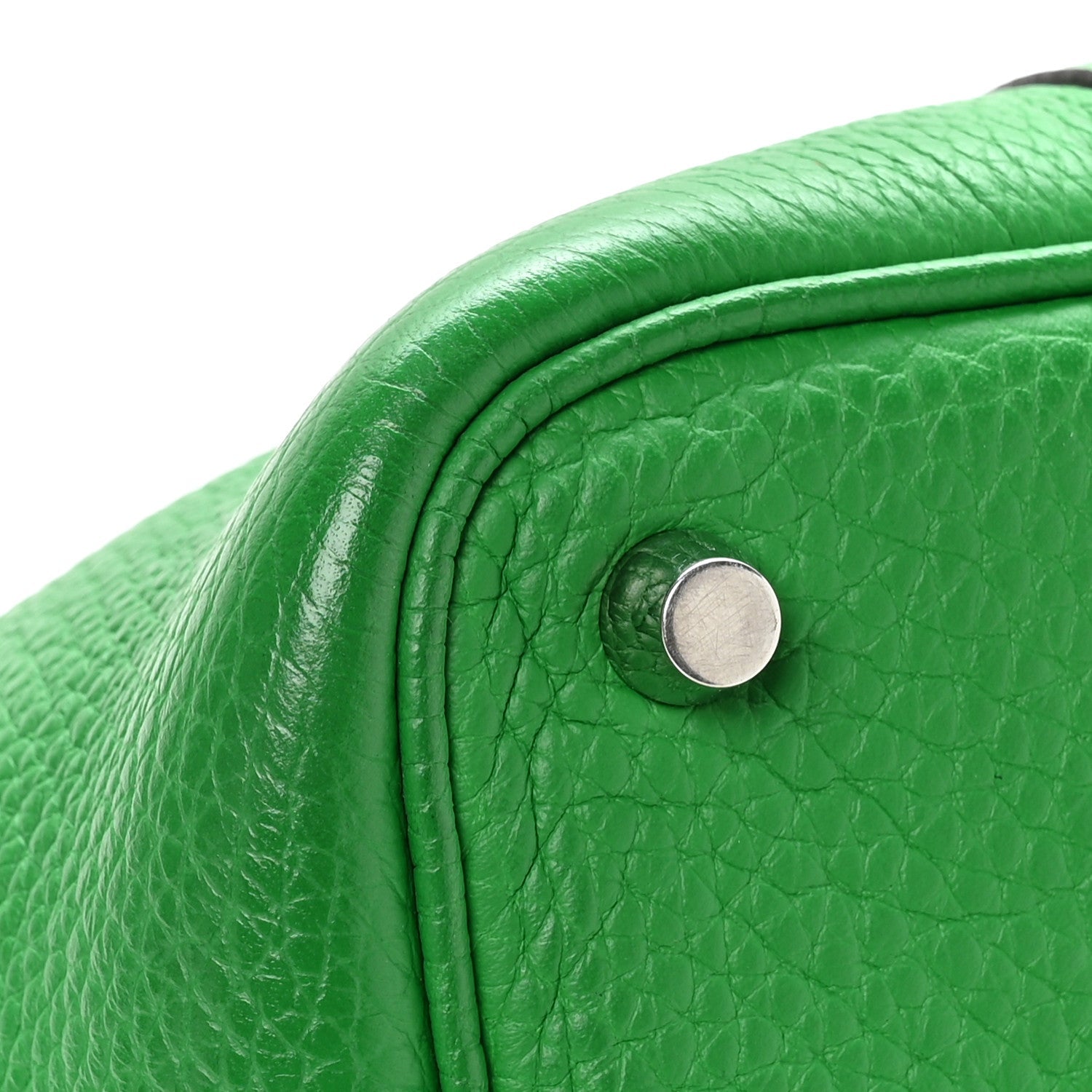 Picotin Lock 18 PM Tote Taurillon Clemence Leather Bambou