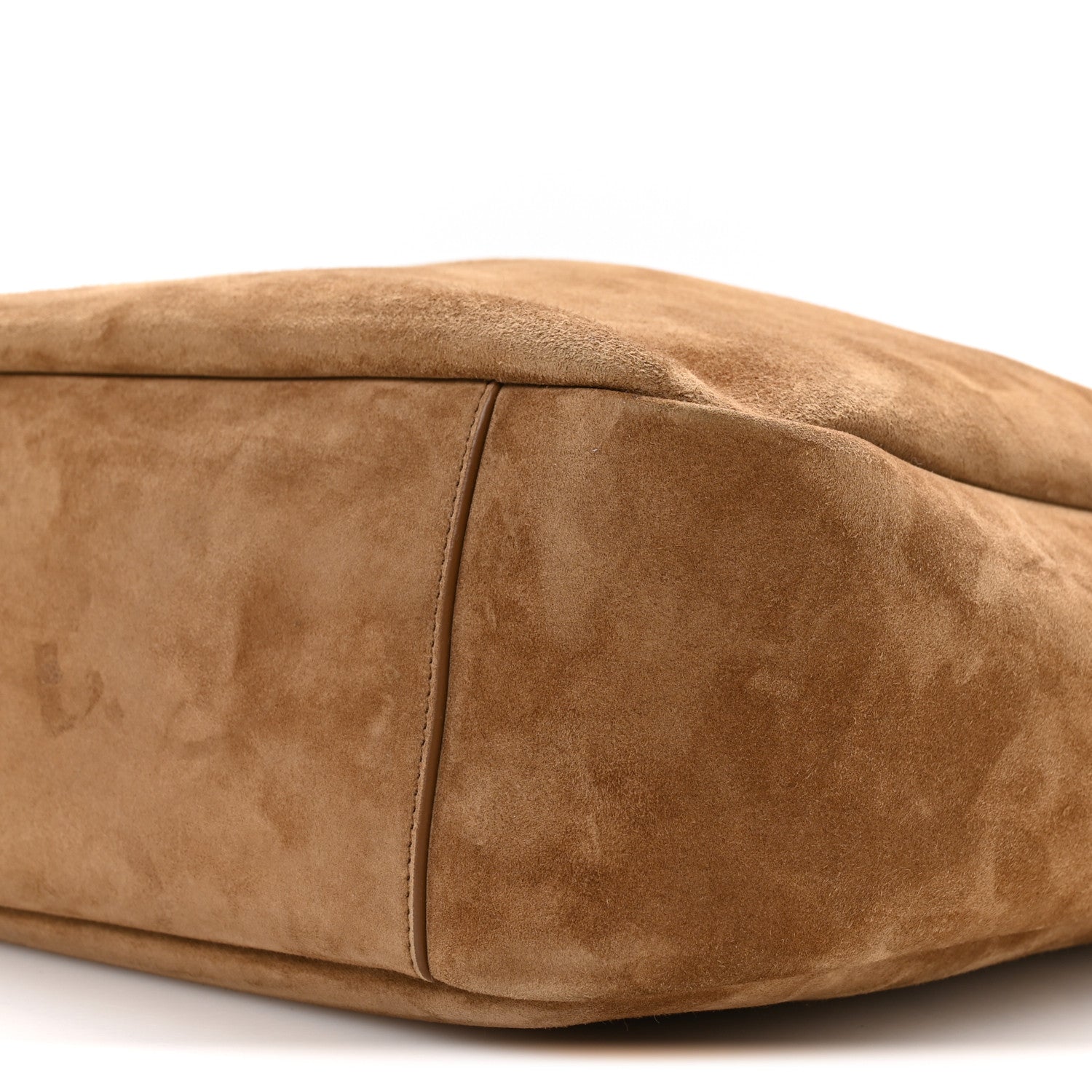Saint Laurent Suede Large Le 5 A 7 Soft Hobo New Barley