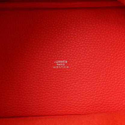 Picotin Lock 18 PM Tote Bag Clemence Calfskin Leather Rose Jaipur