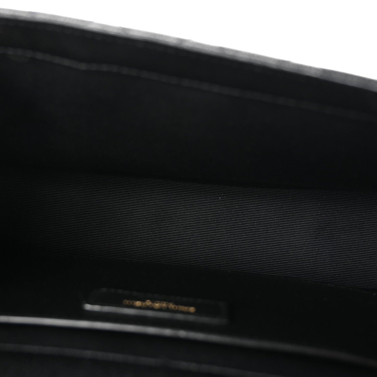 Saint Laurent Grain De Poudre Textured Matelasse Triquilt Medium Satchel Black