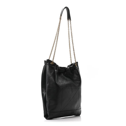 Saint Laurent Lambskin Matelasse Monogram Medium Jamie 4.3 Shoulder Bag Black