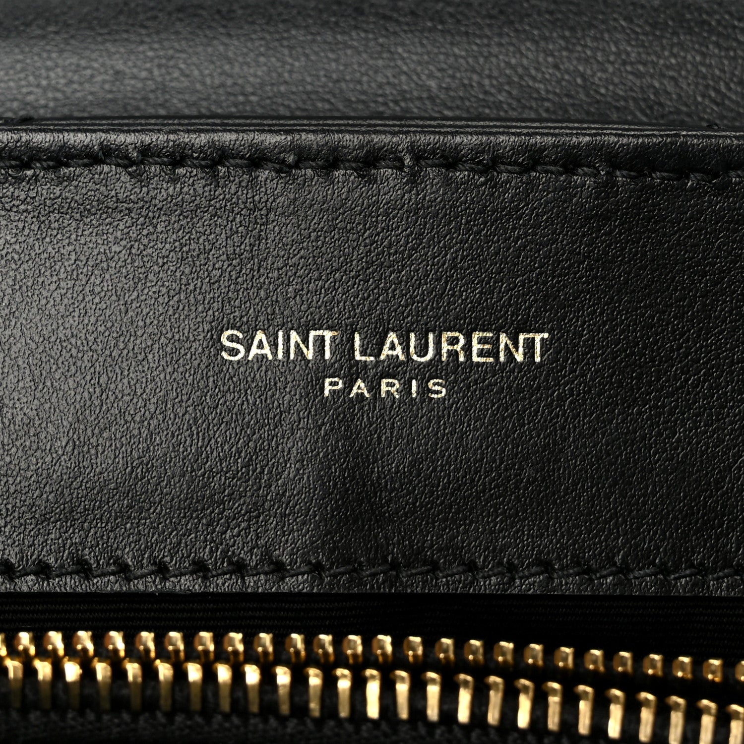 Saint Laurent Small Loulou Chain Satchel Calfskin Y Quilted Monogram Black