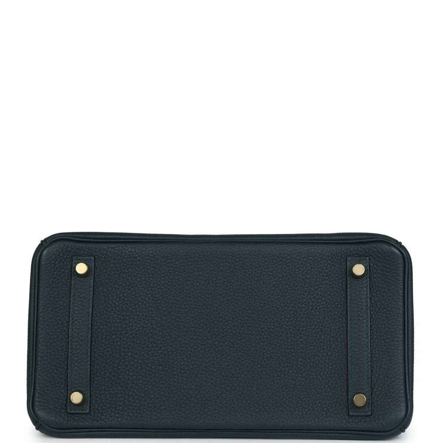 Timeless black leather tote bag base with gold accents and elegant textured finish.