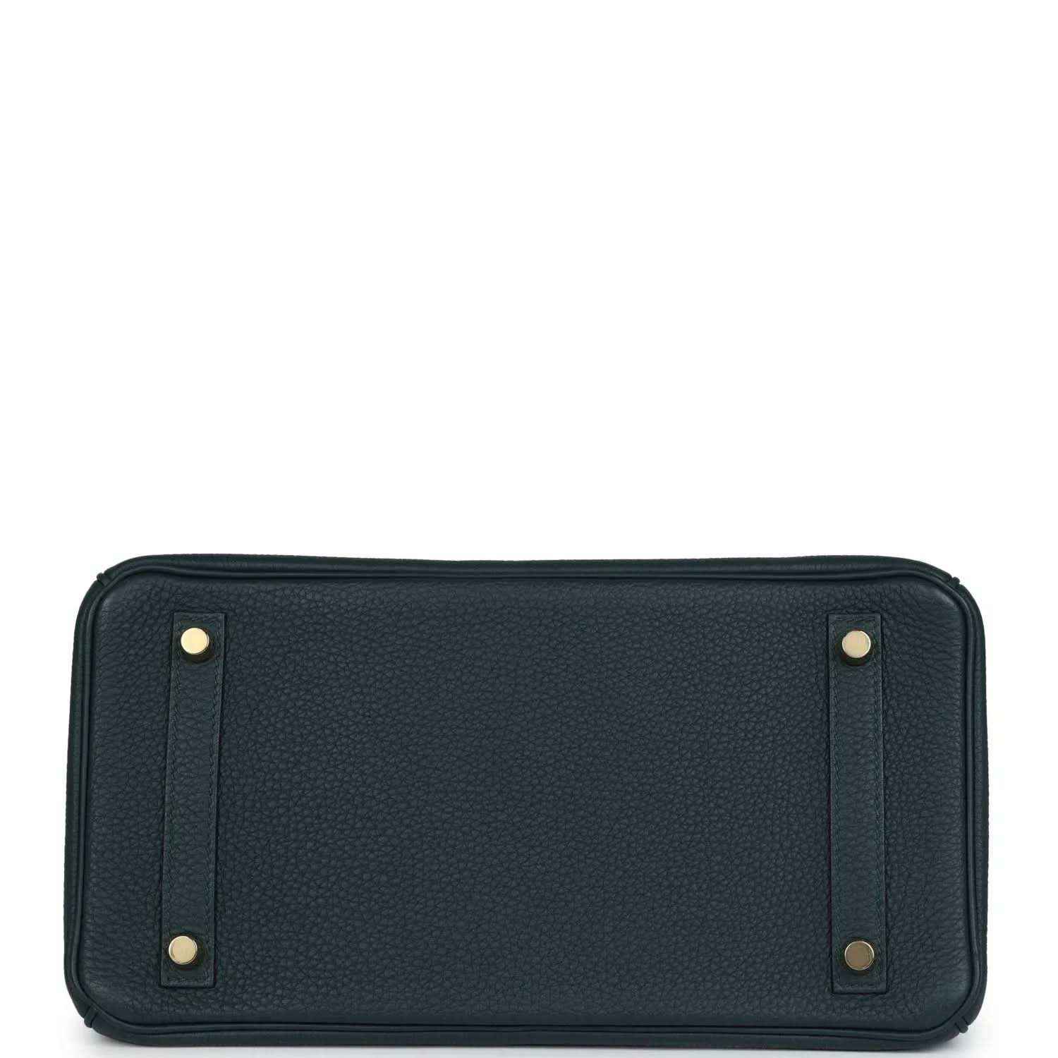 Timeless black leather tote bag base with gold accents and elegant textured finish.