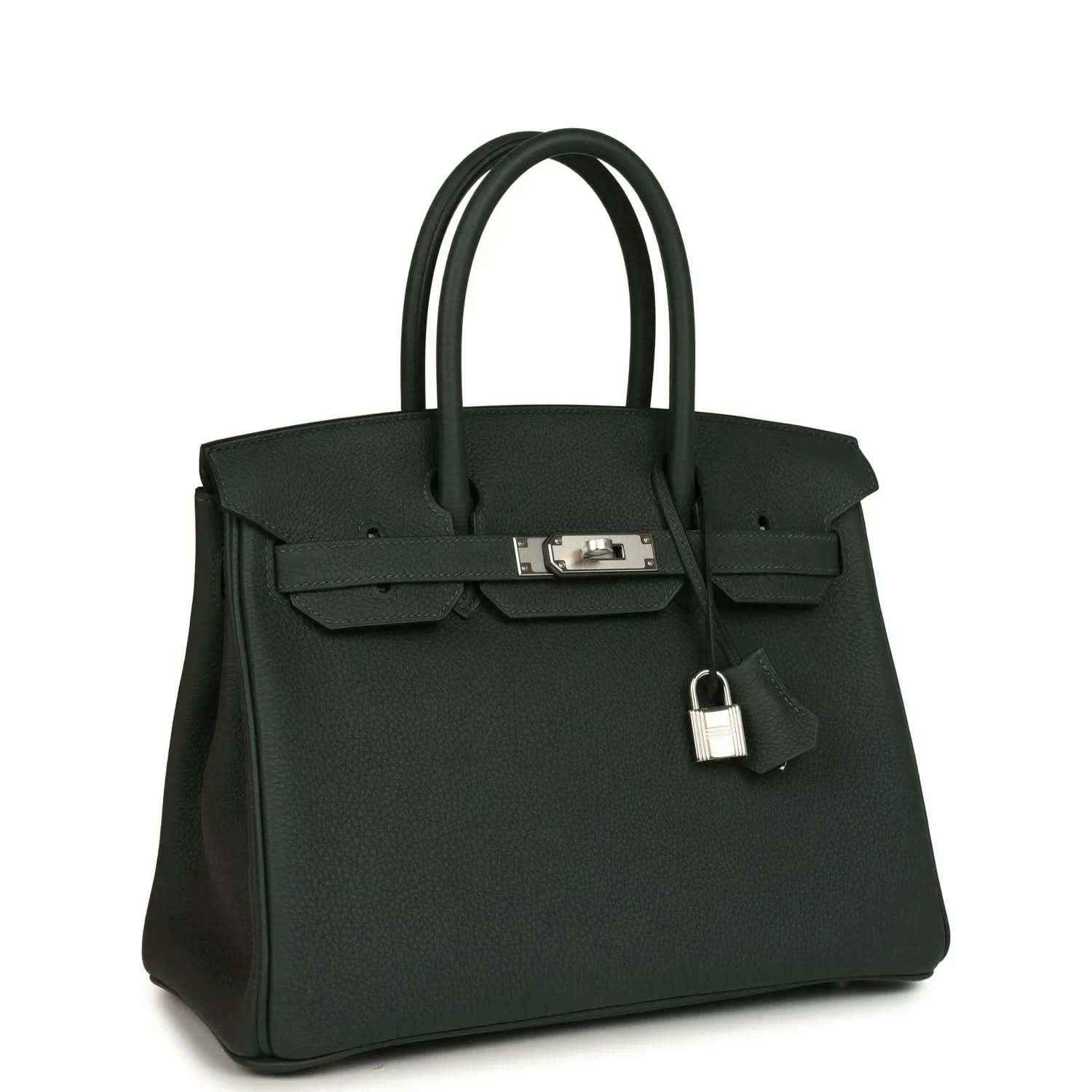Elegant black leather handbag with silver hardware, timeless and sophisticated style.