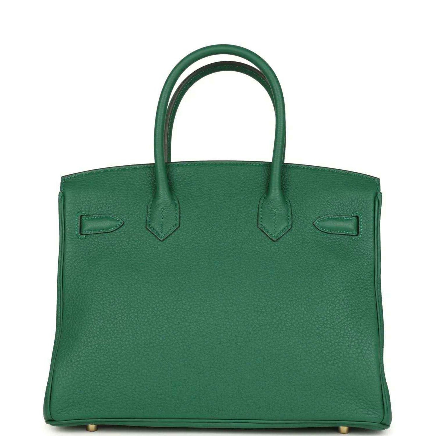 Elegant green leather tote bag with timeless, sophisticated design and structured silhouette.