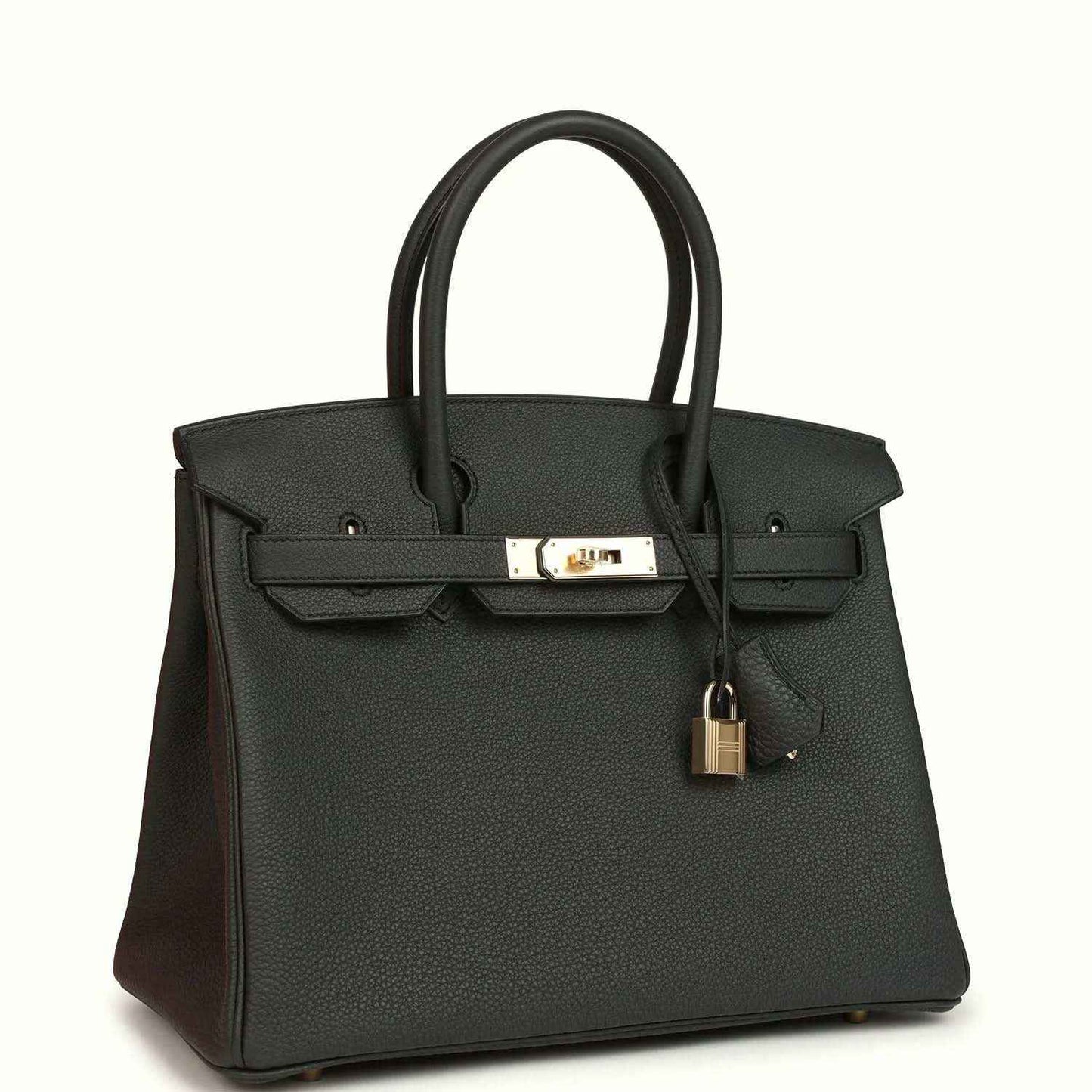 Timeless black leather handbag with gold hardware, elegant and sophisticated style.