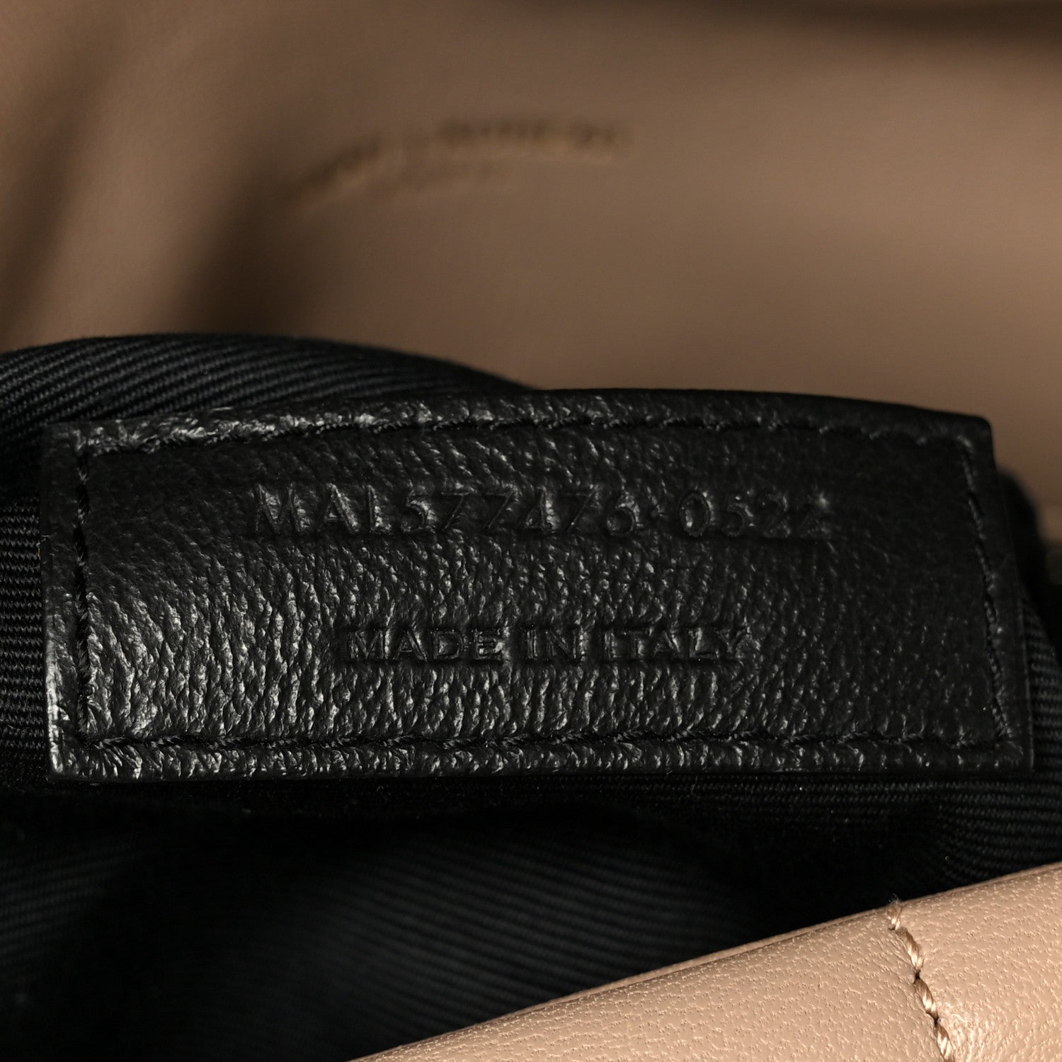 Saint Laurent Loulou Puffer Small Chain Satchel Dark Beige