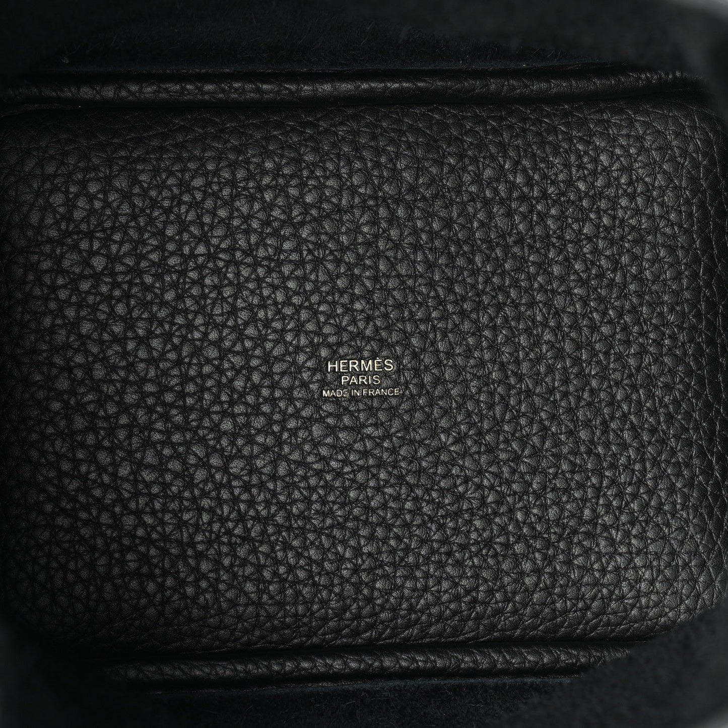 Taurillon Clemence Picotin Lock 18 PM Tote Black Calfskin Leather