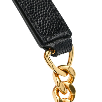 Saint Laurent Grain De Poudre Mixed Matelasse Triquilt Medium Monogram Satchel Black