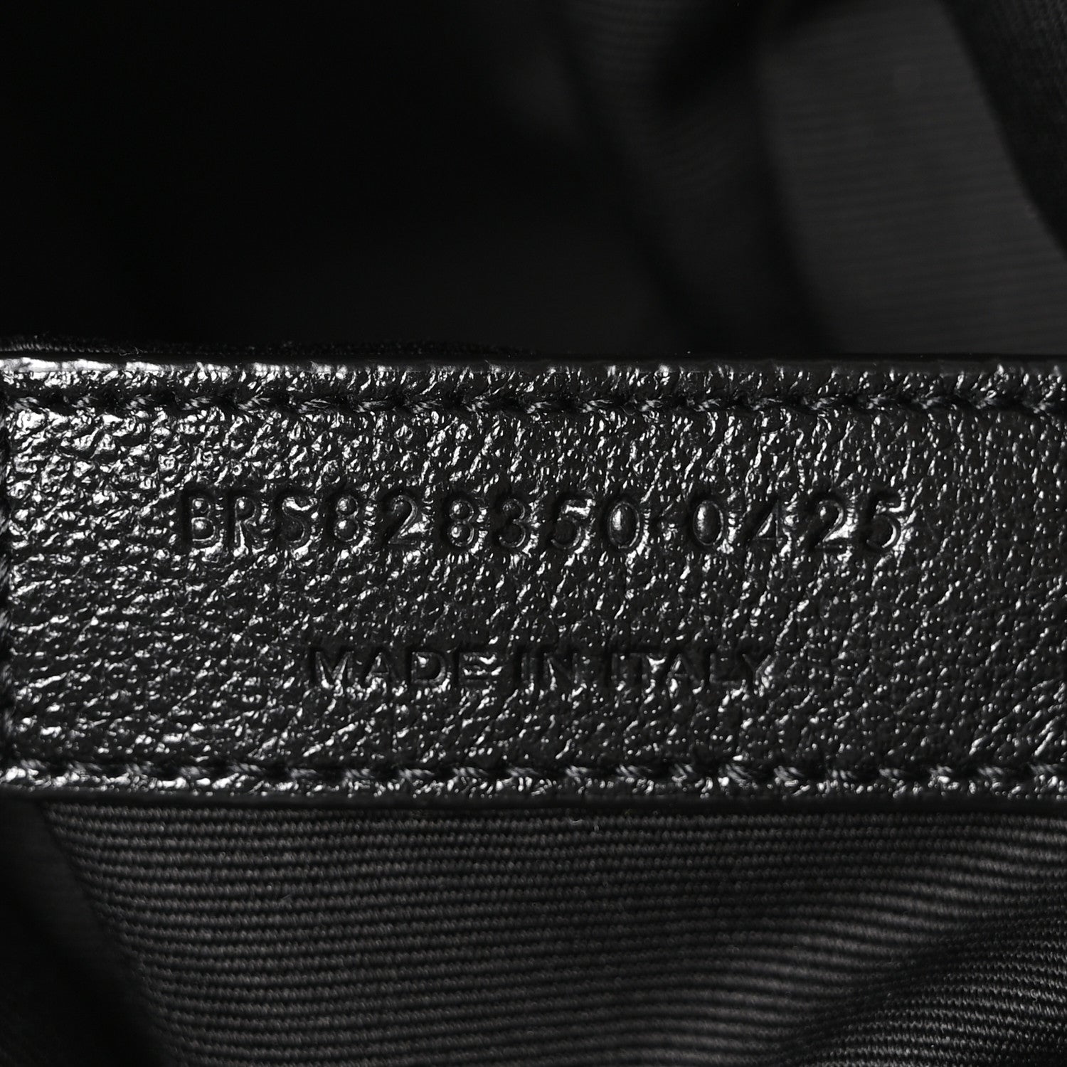 SAINT LAURENT Lambskin Matelasse Large Jamie Pochon Crema Soft