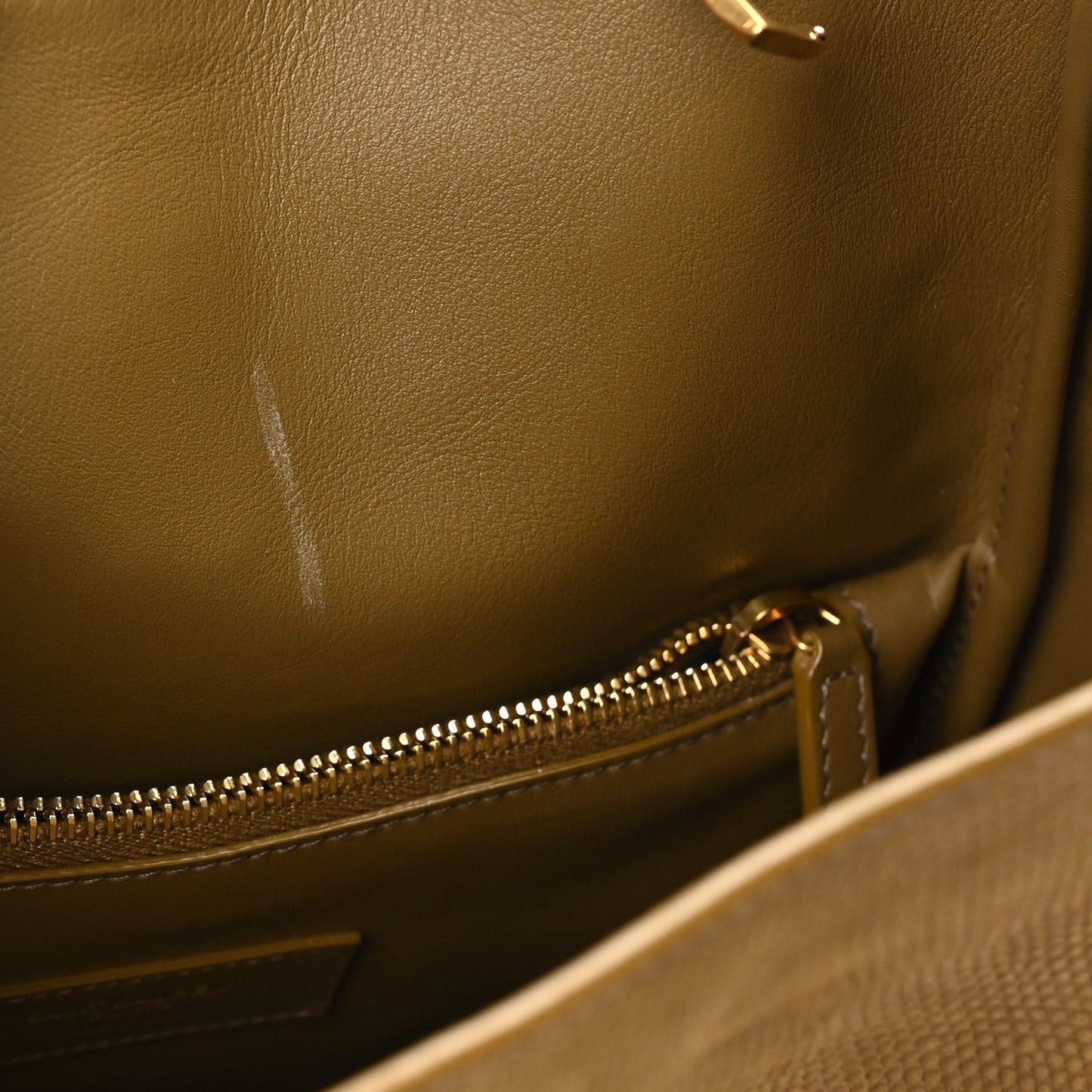 Saint Laurent Suede Lizard Embossed Small Le 5 A 7 Soft Hobo Dark Pistachio