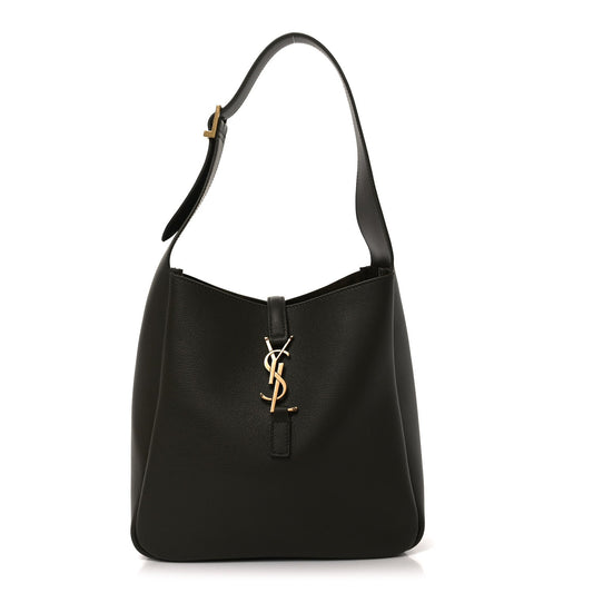 Saint Laurent Le 5 A 7 Small Hobo Light Musk
