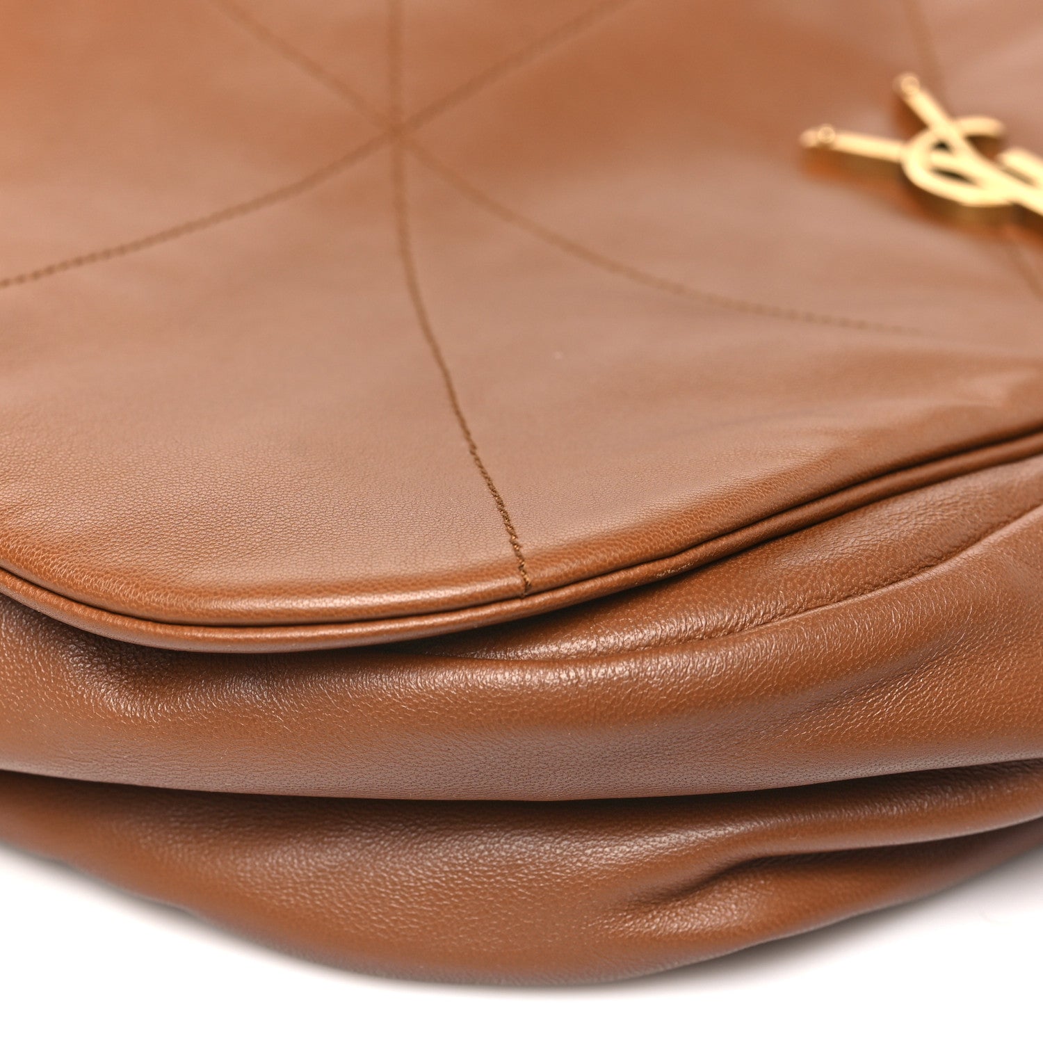 Saint Laurent Lambskin Matelasse Large Jamie 4.3 Bag Light Fox