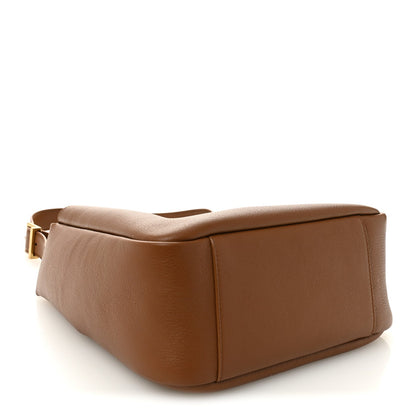 Saint Laurent Smooth Calfskin Small Le 5 A 7 Soft Hobo Fox