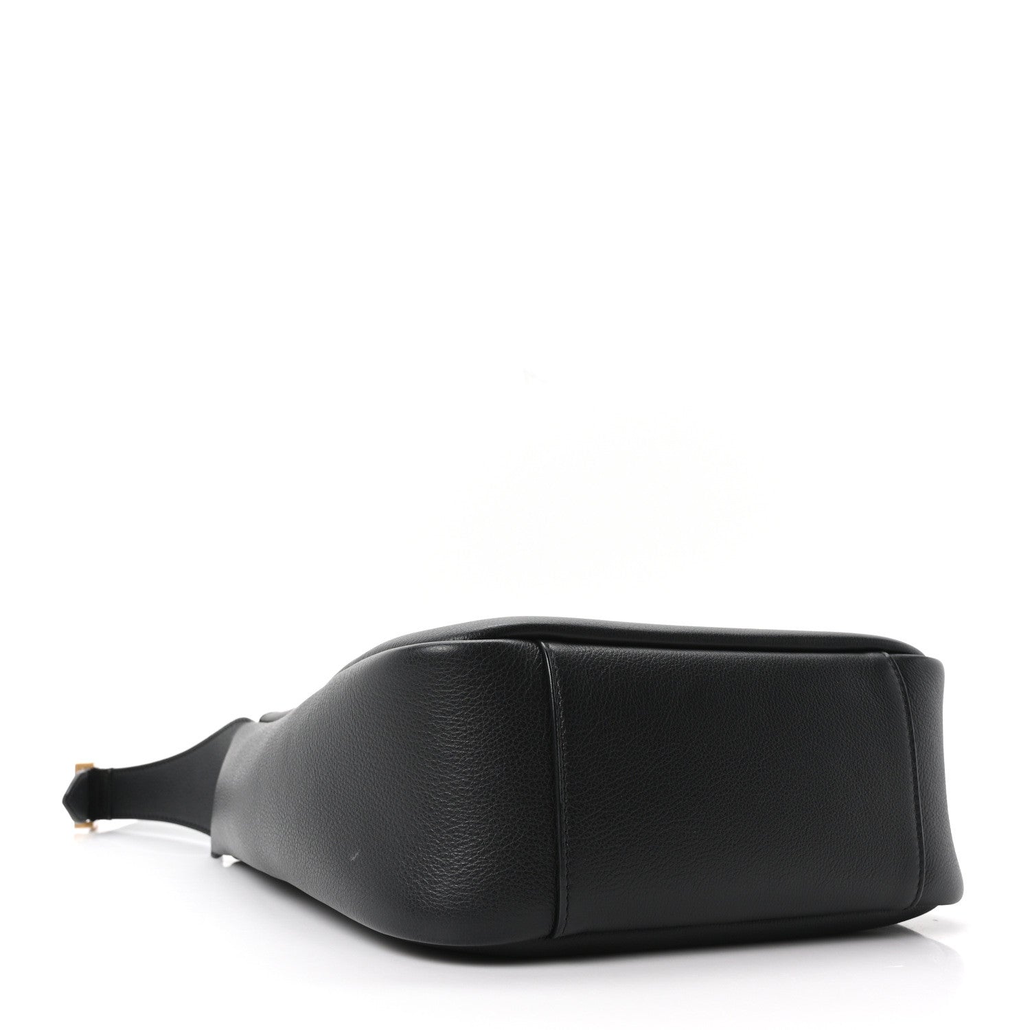 Saint Laurent Smooth Calfskin Small Le 5 A 7 Soft Hobo Black