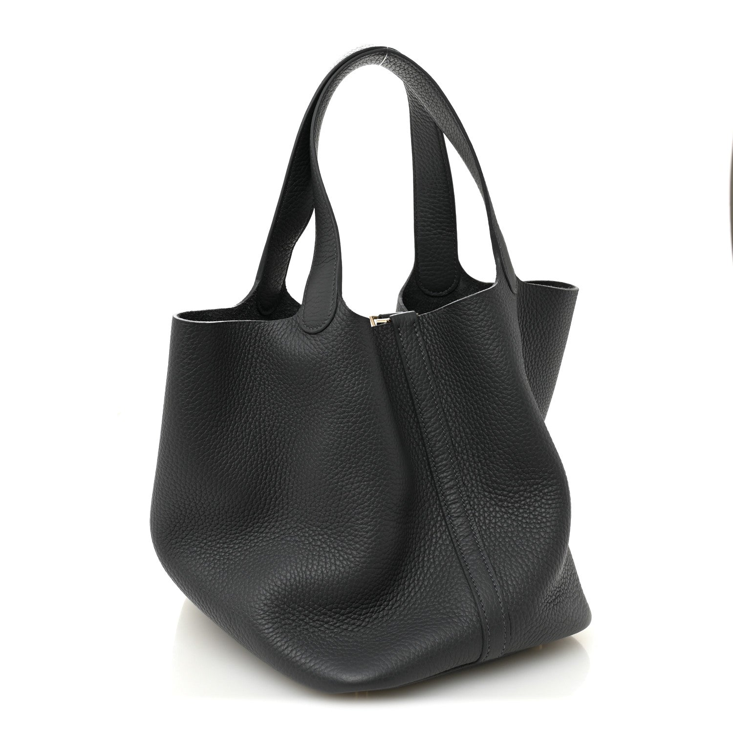Taurillon Clemence Picotin Lock 22 MM Tote Ardoise